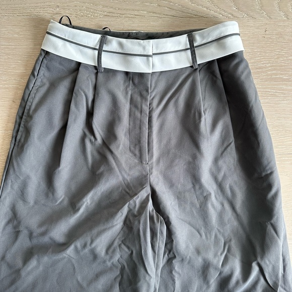 Turn Over Waist Straight Leg Pants - Picture 6 of 9